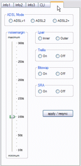 DMT SNR Slider adjustment