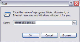 run telnet